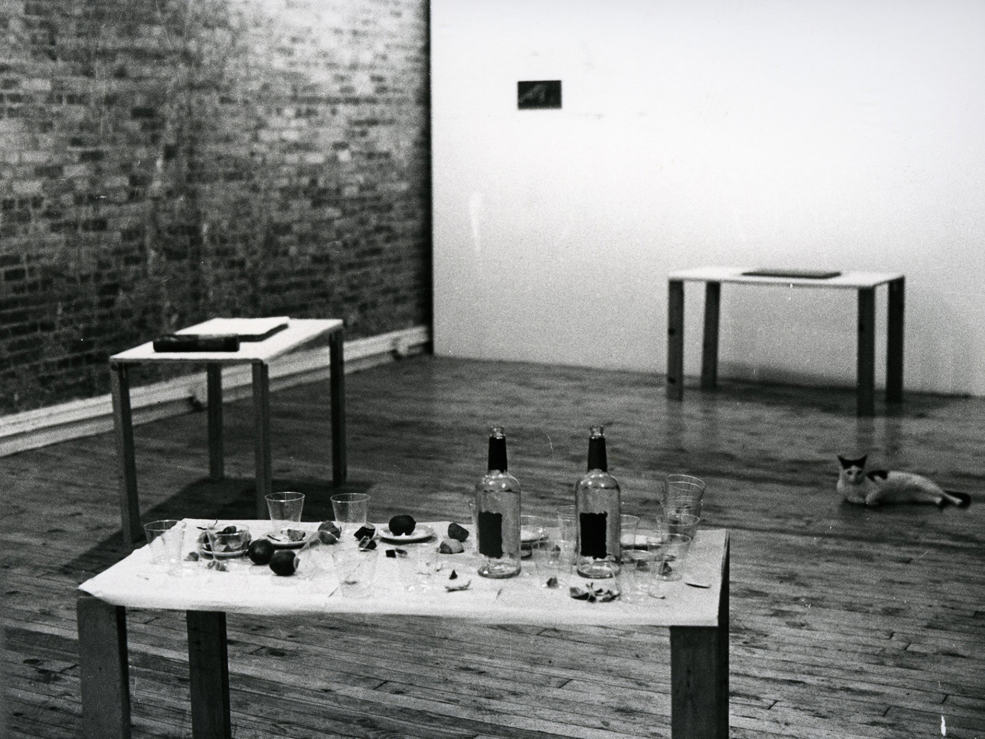 Exposition personnelle, vue partielle, 1979 - Jean-Pierre Bertrand - ADAGP, 1979